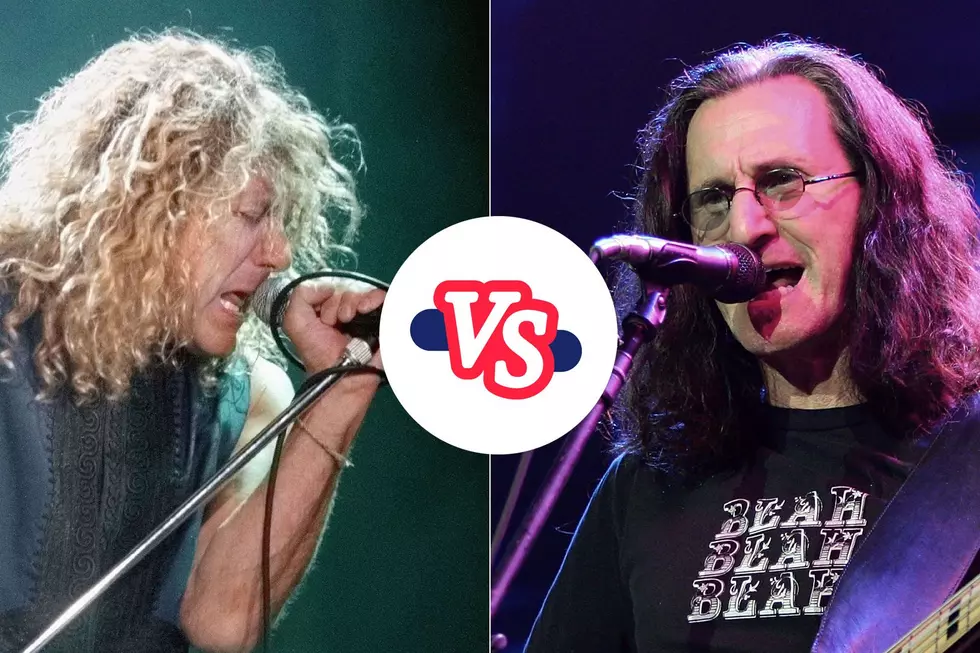VOTE: Better Classic Rock Frontman - Robert Plant vs. Geddy Lee